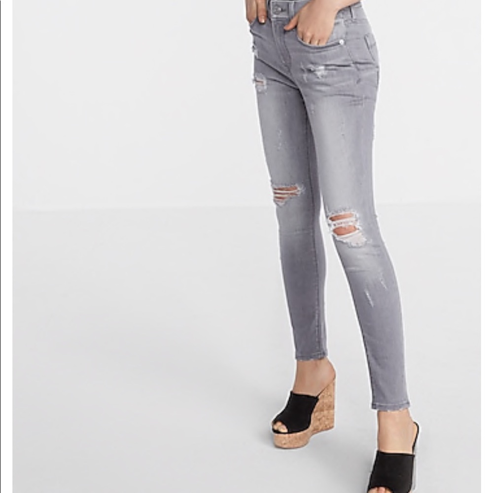Express Size 0R skinny jeans